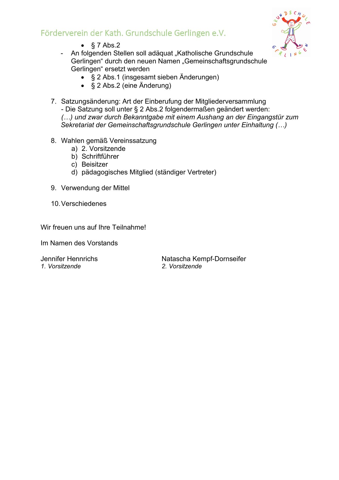 Einladung u. TO MV 2026 2neu